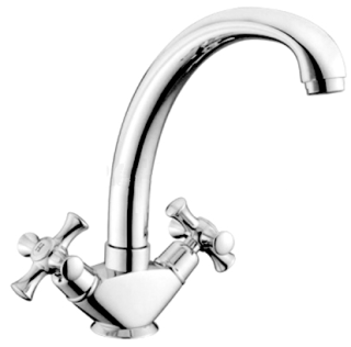 Смеситель для кухни Gappo G4142 хром